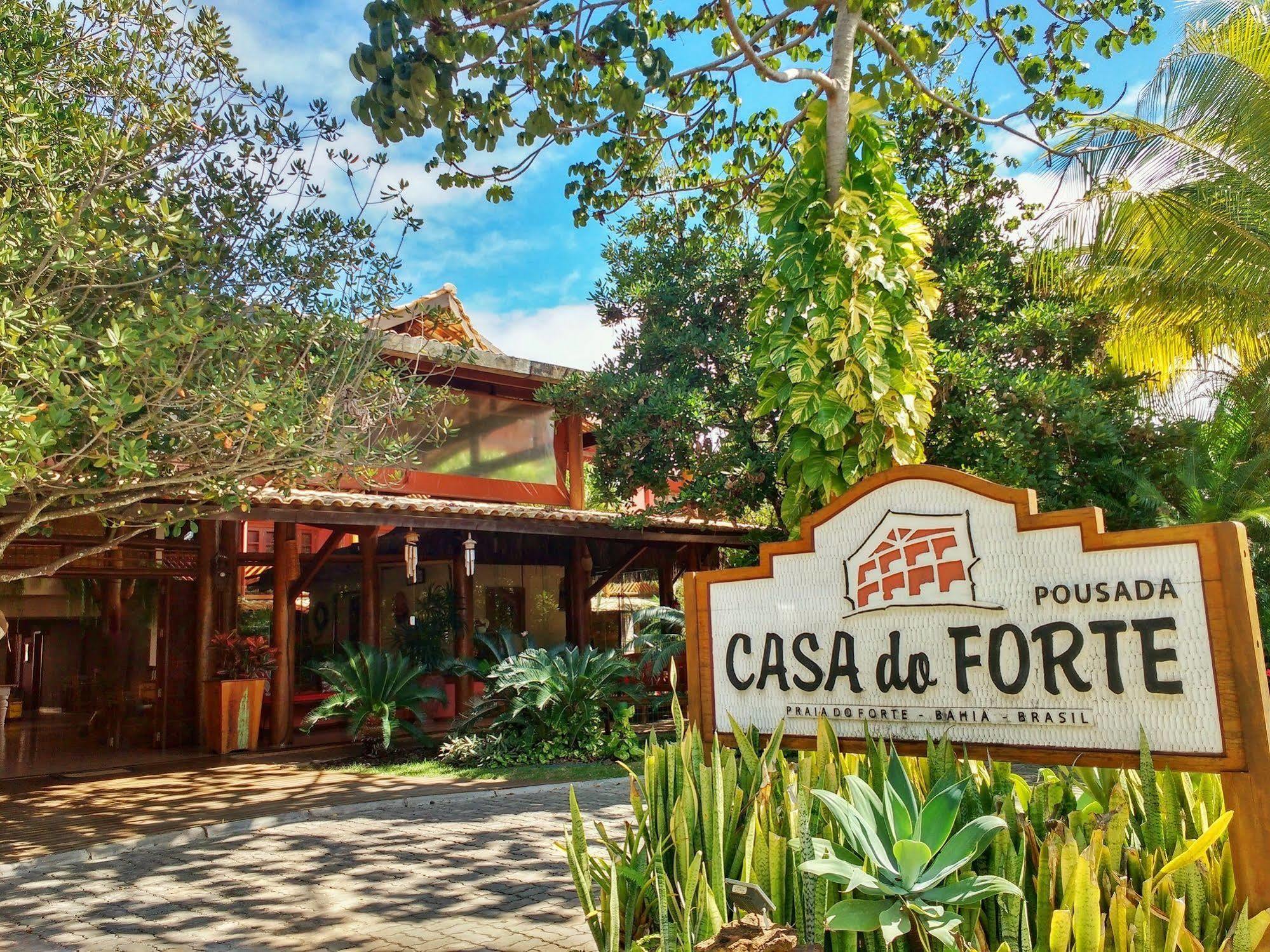 Pousada Casa Do Forte ماتا دي ساو جواو المظهر الخارجي الصورة